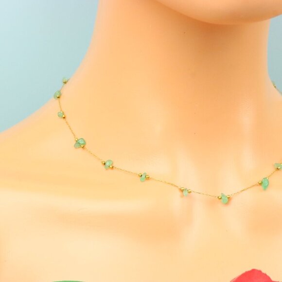 Delicate & Contemporary Necklace Chain, A Lovely Choice for Women, EVCH1045 - Picture 2 of 15